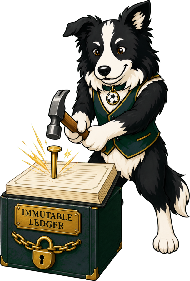 Pickles fixing a prediction into the immutable ledger